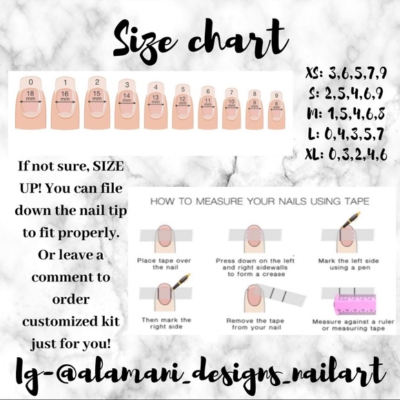 Custom gel press-on nails made by artisan set#1 - Picture 7 of 11